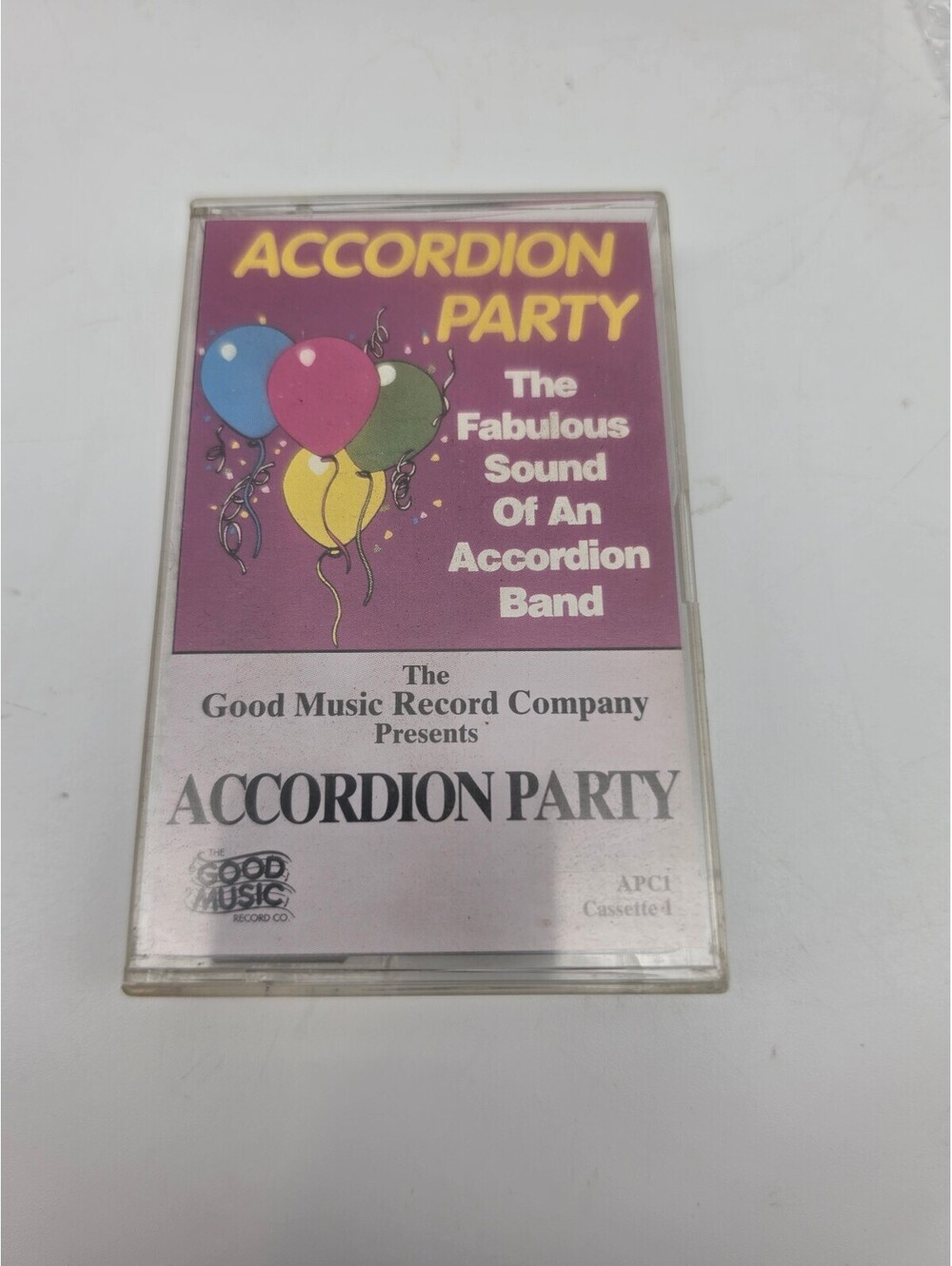Accordion Party Cassette Tape - The Fabulous Sound of an Accordion Band